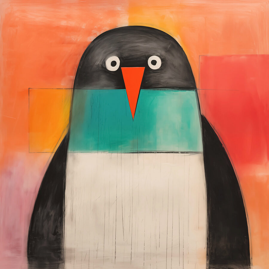 Pictura unui pinguin Pictura unui pinguin