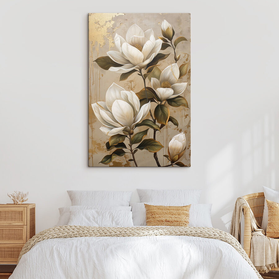 Tablouri Pictura de flori albe