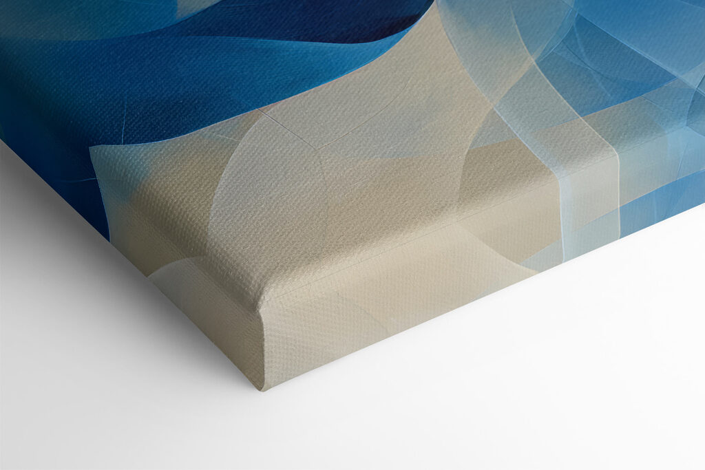 Blue and white swirly flower Blue and white swirly flower