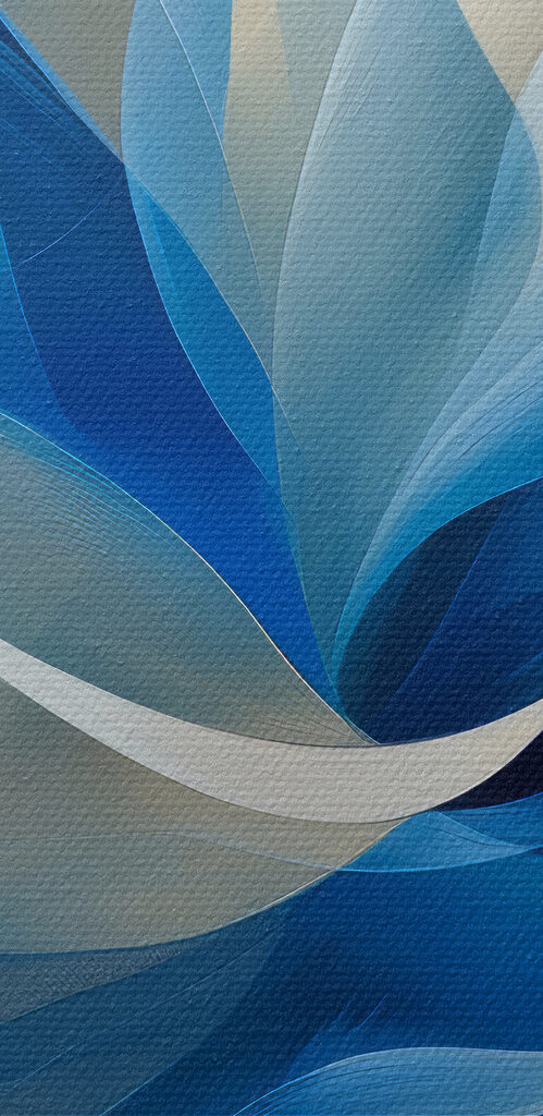 Blue and white swirly flower Blue and white swirly flower