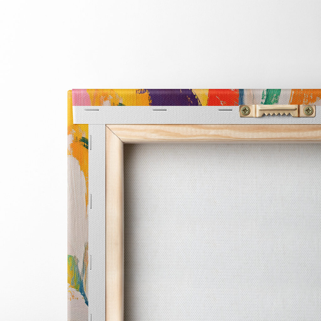 Painting of colorful leaves Painting of colorful leaves