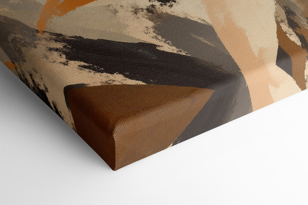 Abstract floral design in warm tones Abstract floral design in warm tones