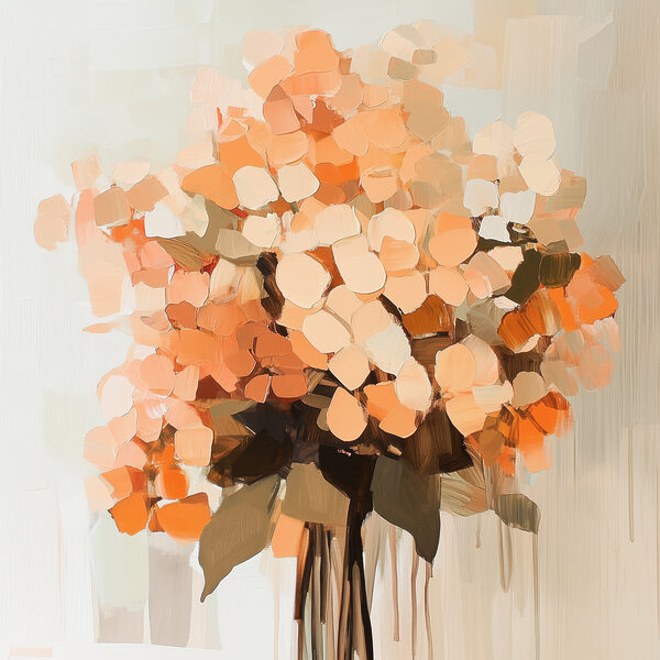Pictura unui buchet de flori Pictura unui buchet de flori