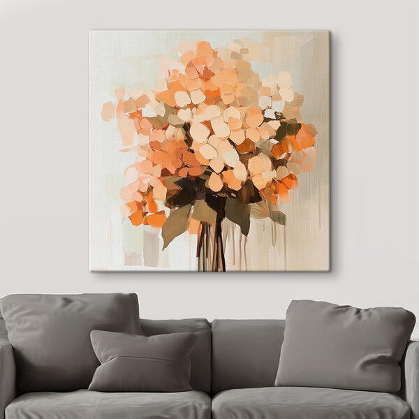 Pictura unui buchet de flori Pictura unui buchet de flori