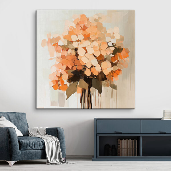 Pictura unui buchet de flori Pictura unui buchet de flori