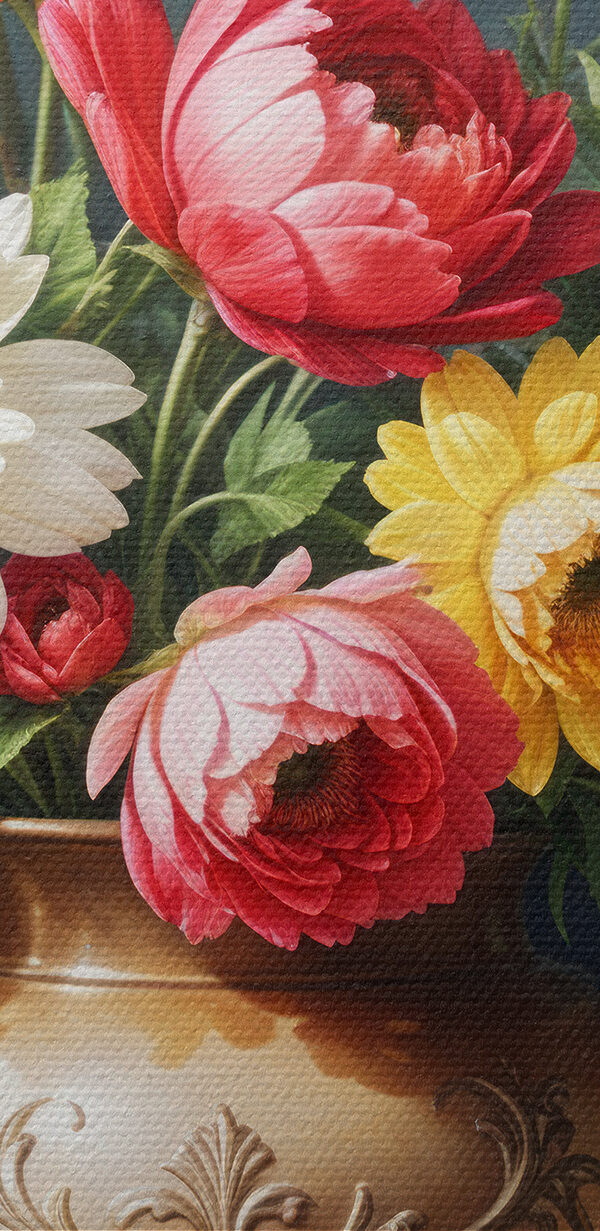 Pictura de flori într-o vază Pictura de flori într-o vază
