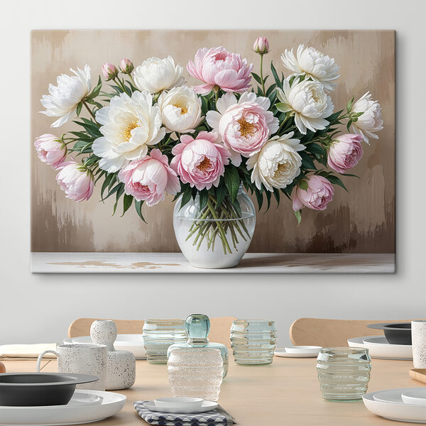 Vază de flori pe o masă s40398piq26 600x600 - Vază de flori pe o masă