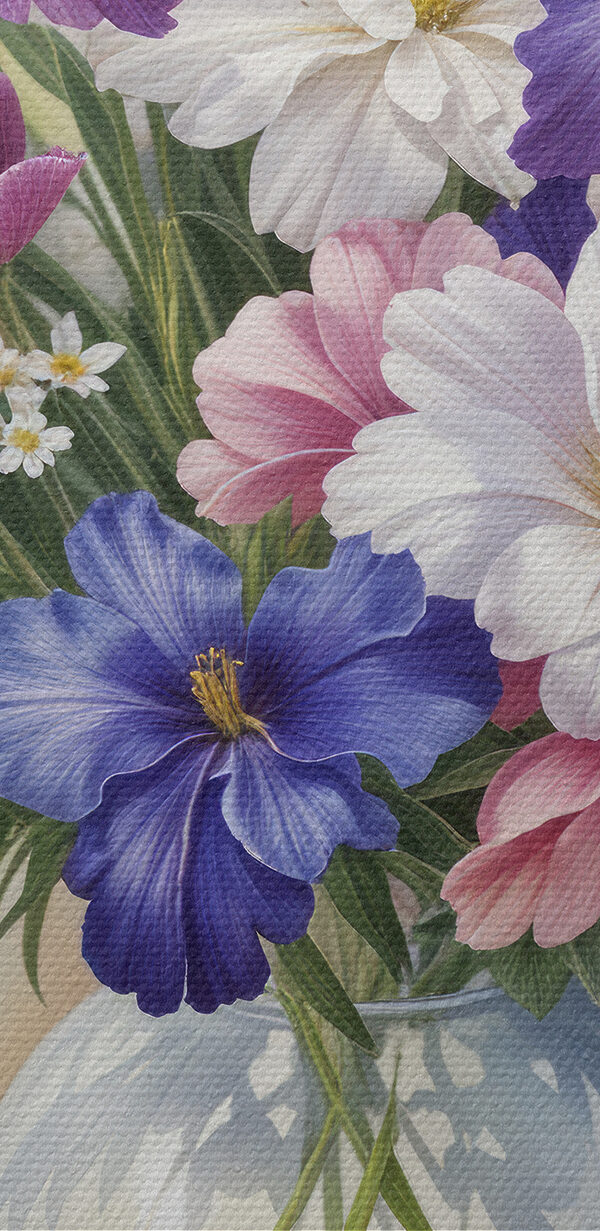 Pictura de flori într-o vază Pictura de flori într-o vază