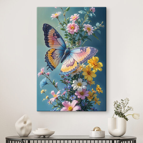 Fluture pe o floare Fluture pe o floare