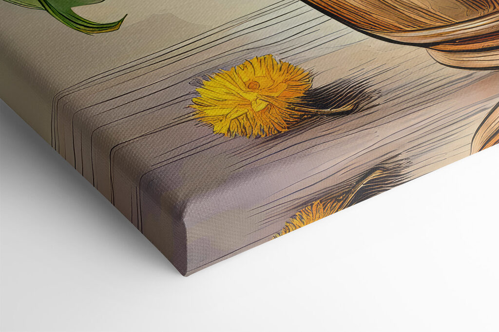 Yellow flowers in a vase Yellow flowers in a vase