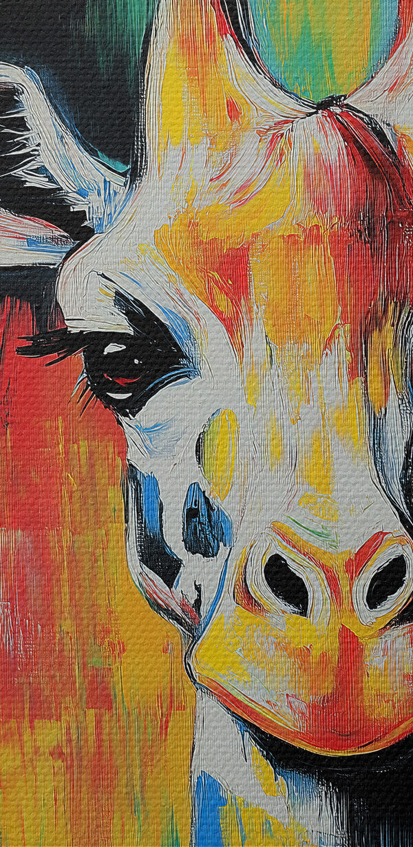 Pictura unei girafe Pictura unei girafe