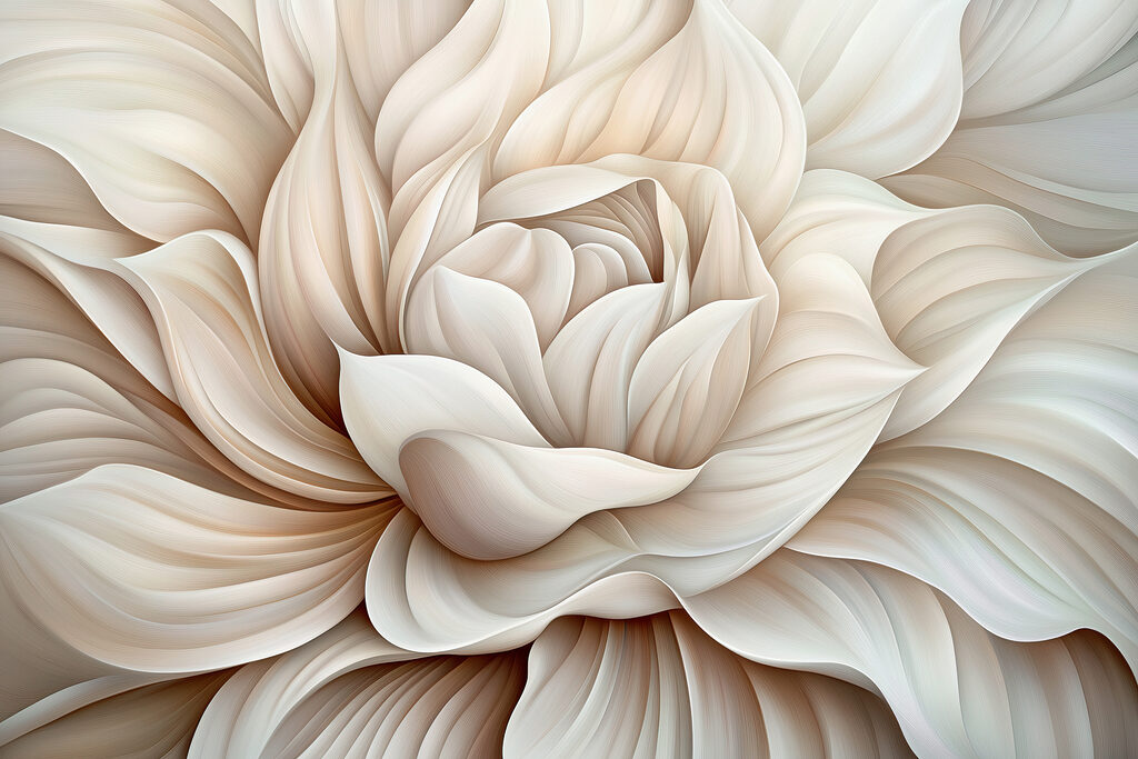Elegant petals in soft hues Elegant petals in soft hues