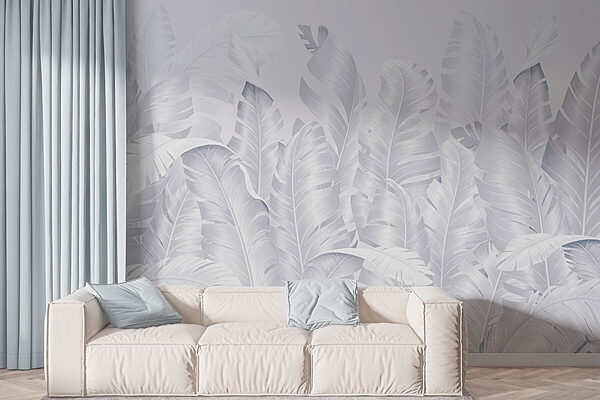 Group of white feathers