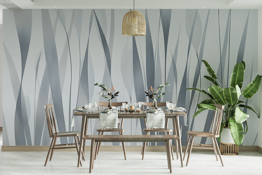 Grey and white plant