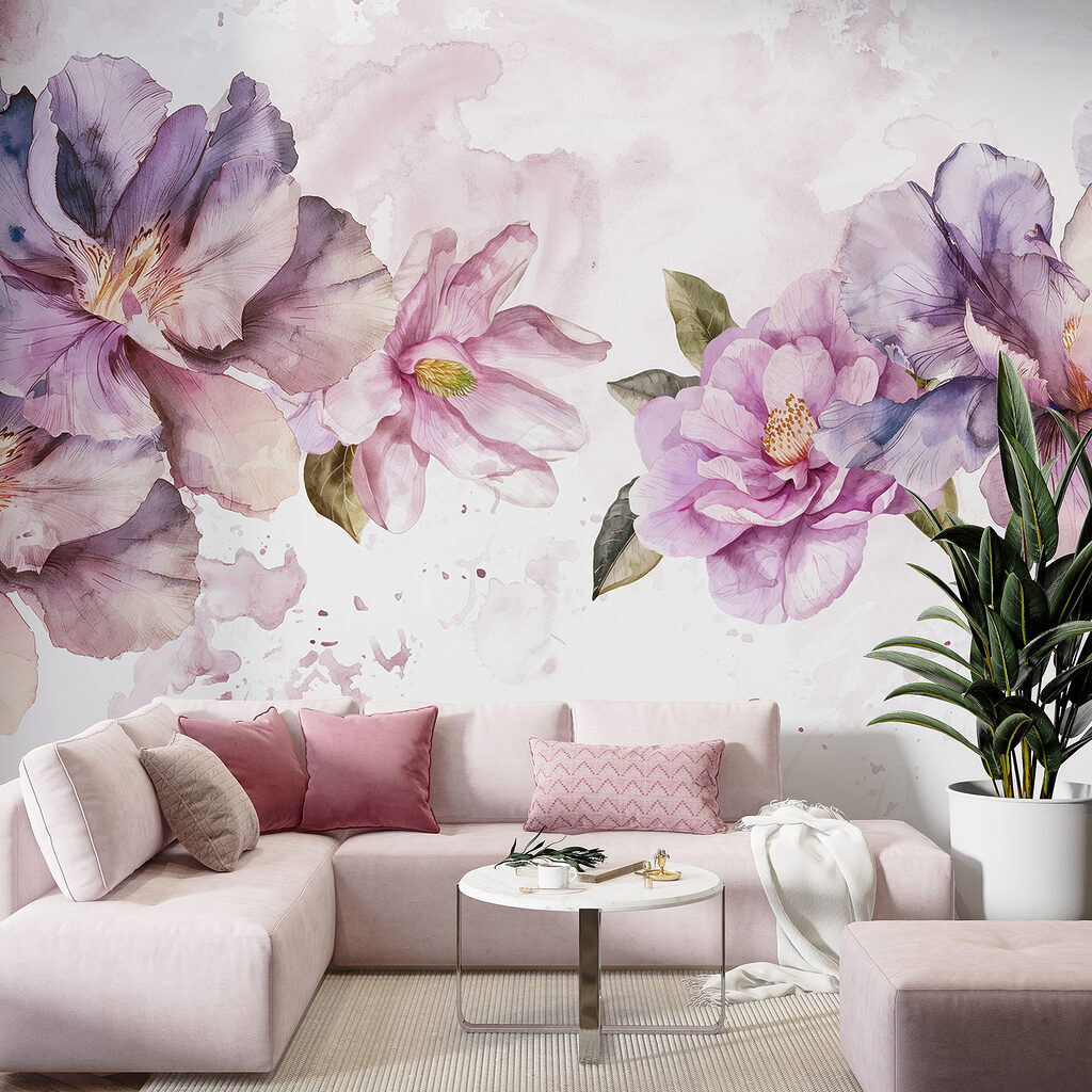 Group of purple flowers