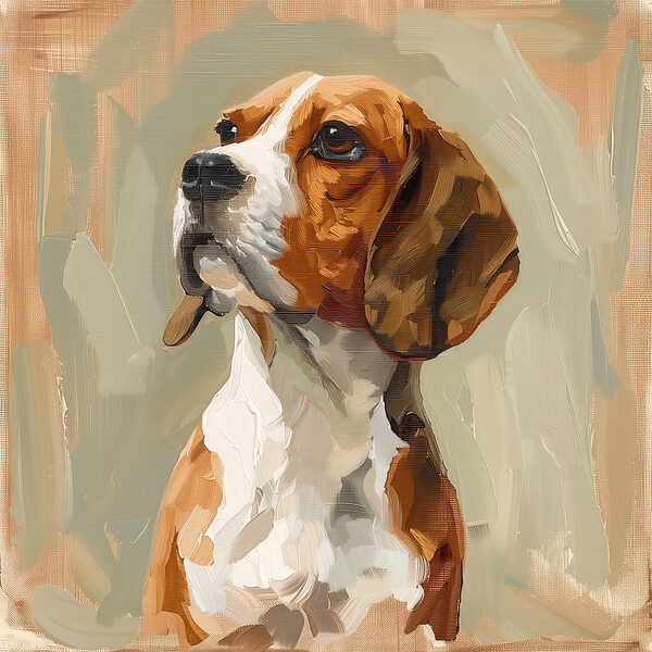 Pictura unui câine Pictura unui câine