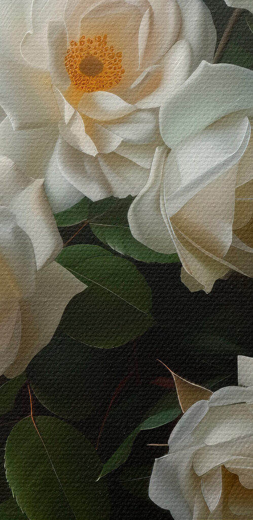 Elegant bouquet of white roses Elegant bouquet of white roses
