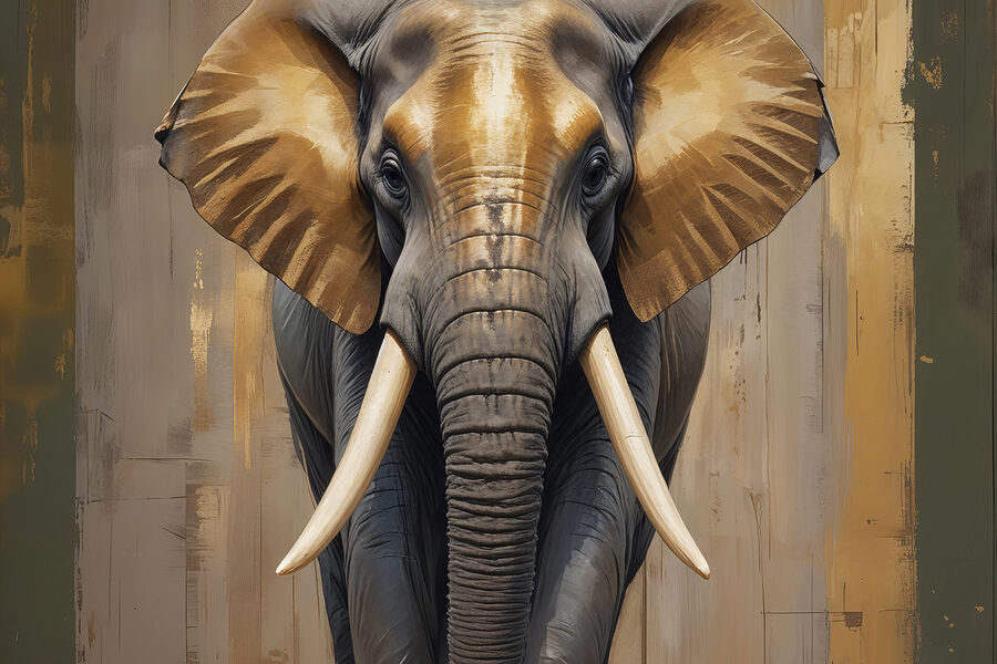 Un elefant cu urechi mari