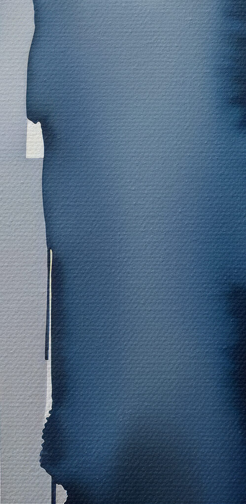 Blue and white striped background