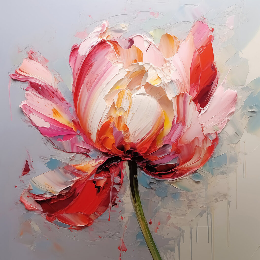 Painting of a flower