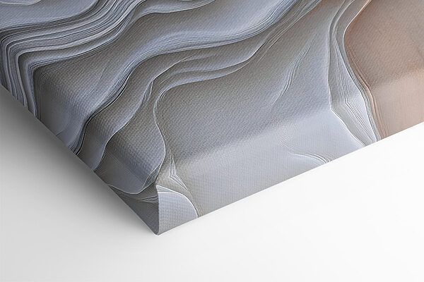 White and grey wavy lines