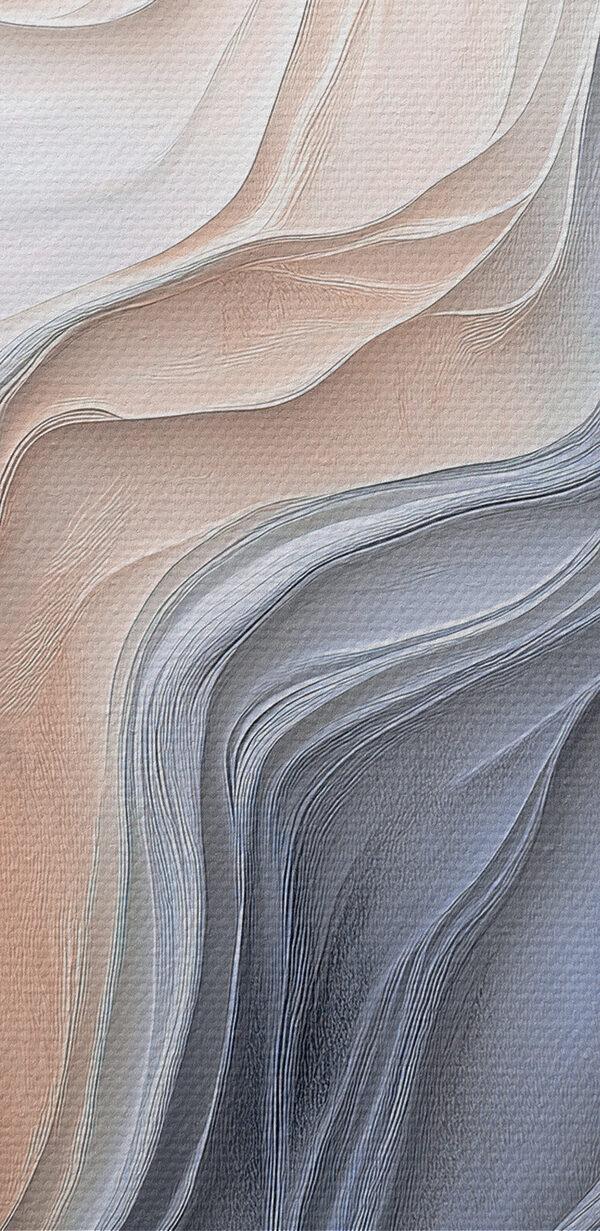 White and grey wavy lines