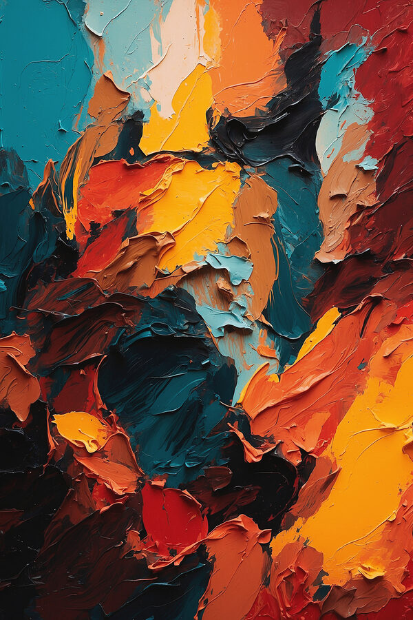 Vedere de aproape a unei picturi Vedere de aproape a unei picturi