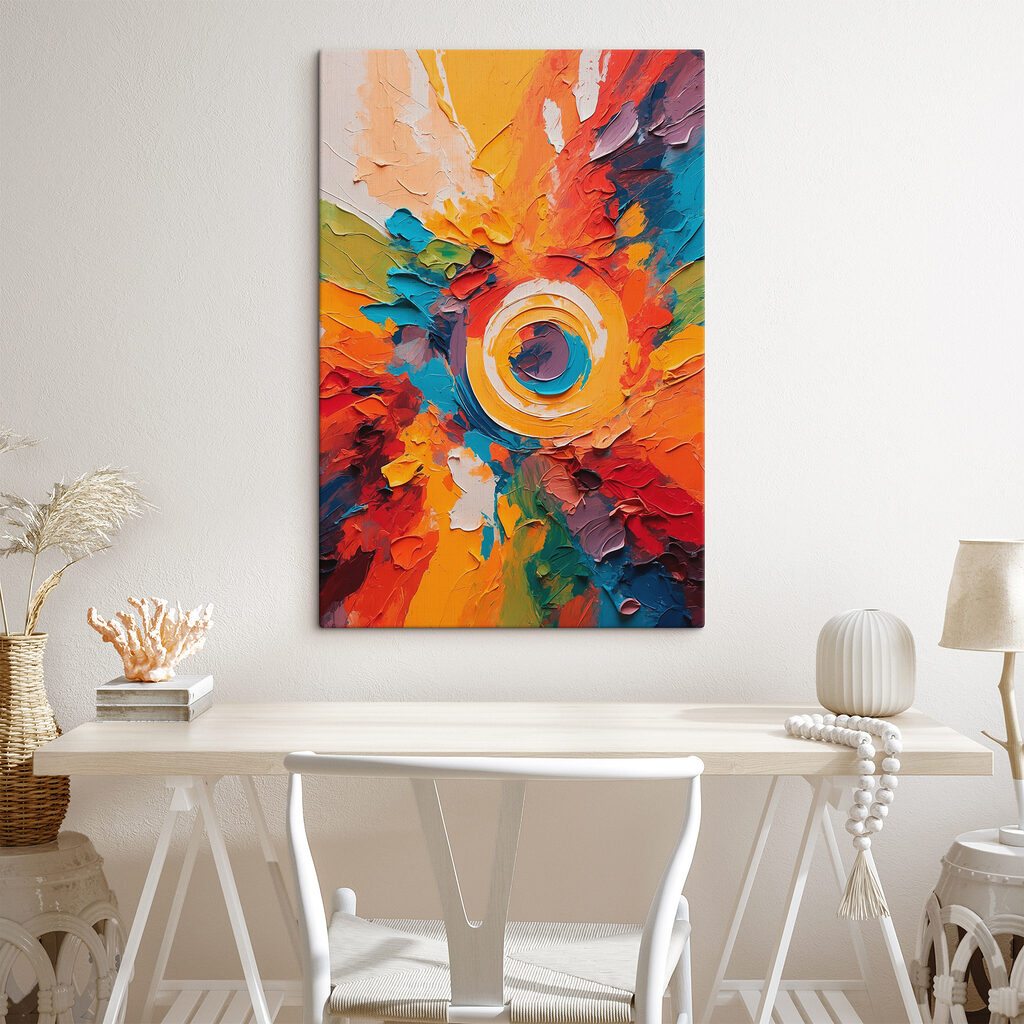 Painting of a circle