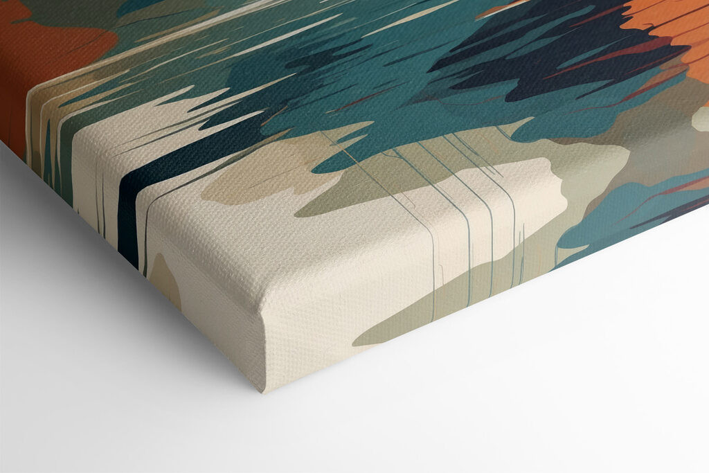 Sailboat on water with colorful clouds Sailboat on water with colorful clouds