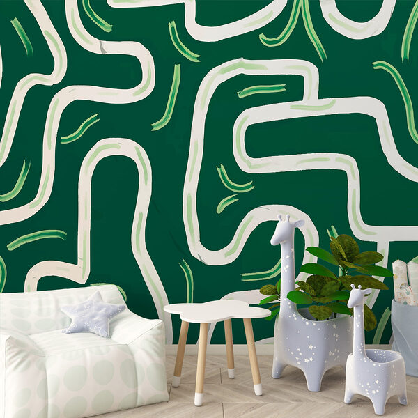 Labirint verde și alb Labirint verde și alb