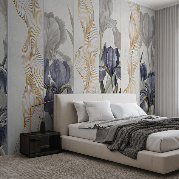 Iriși eleganți, cu curbe delicate Iriși eleganți, cu curbe delicate