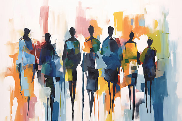 Group of people walking