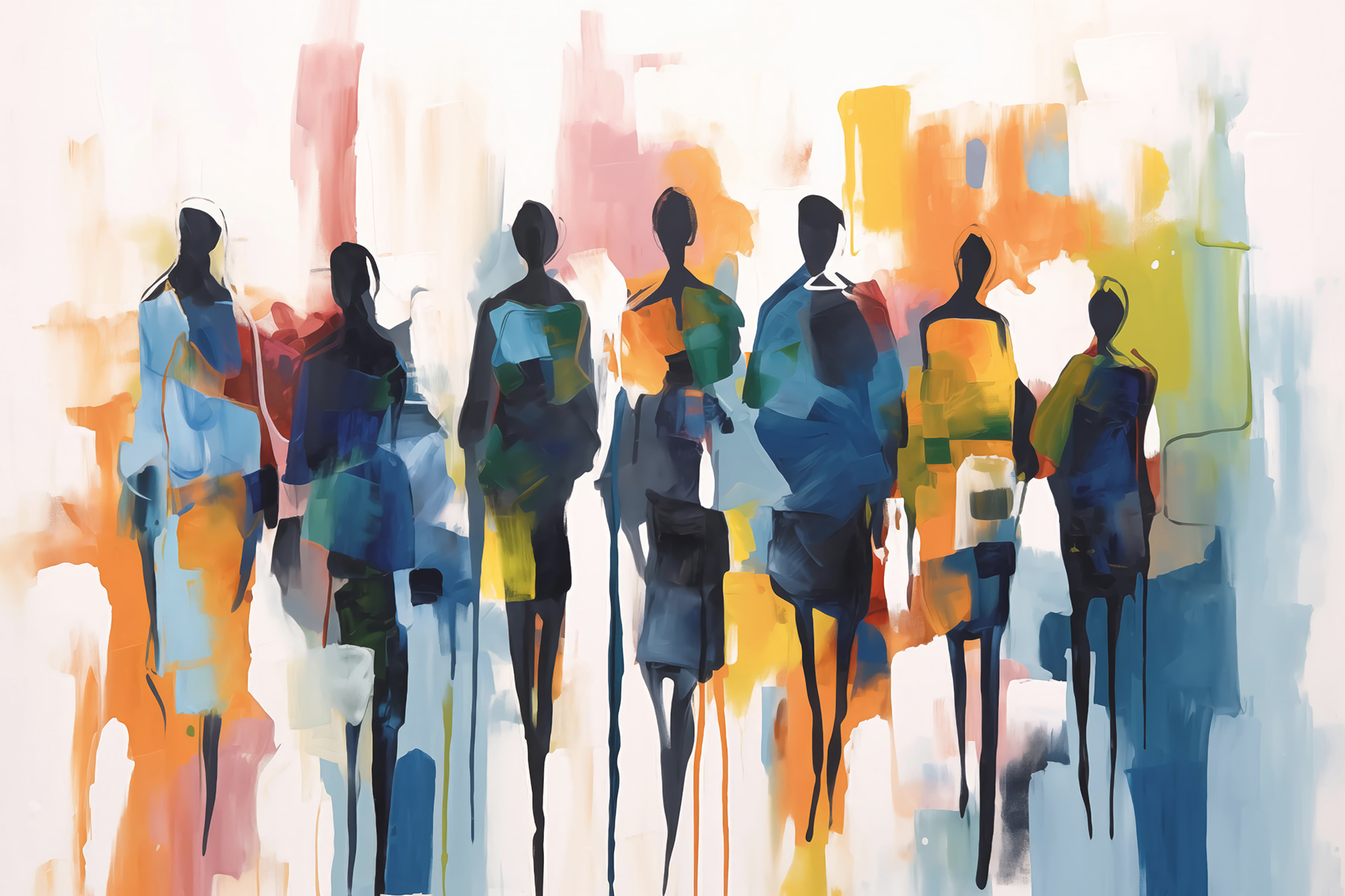 Group of people walking