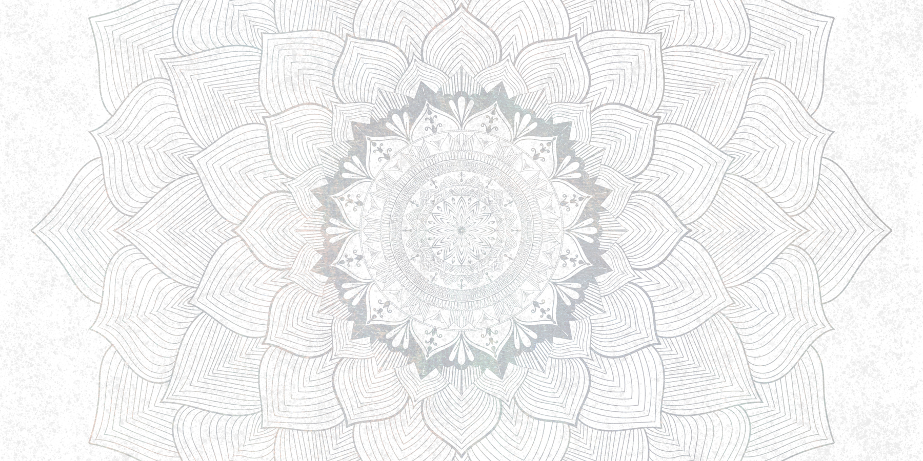 White and grey mandala