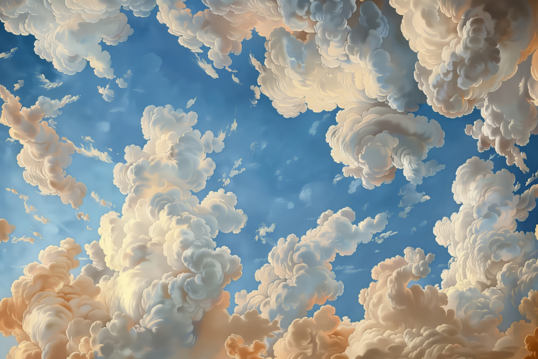 Clouds in the sky