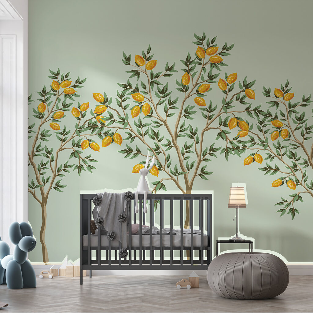 Tree with yellow fruits on it Tree with yellow fruits on it