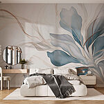 Fototapet Vedere de aproape a unei flori