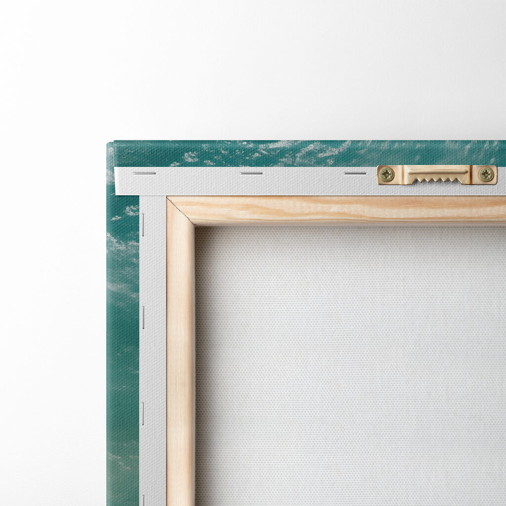 Group of people on a beach with umbrellas