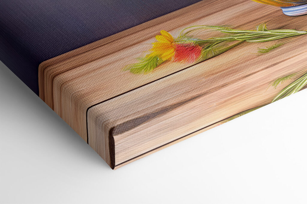 Colorful flowers in a vase