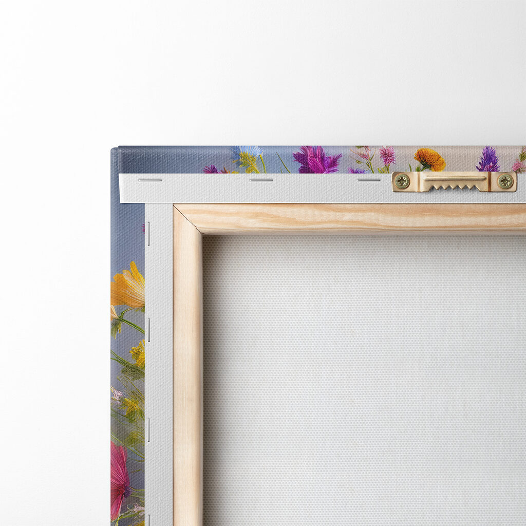 Colorful flowers in a vase