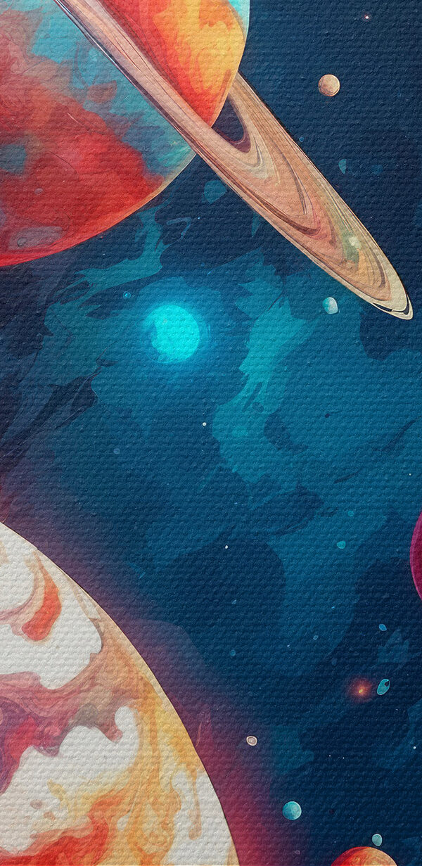Planete colorate în spațiu Planete colorate în spațiu