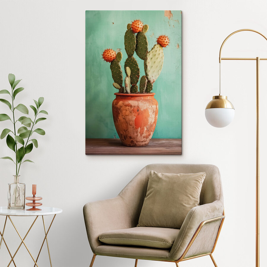 Cactus într-un ghiveci