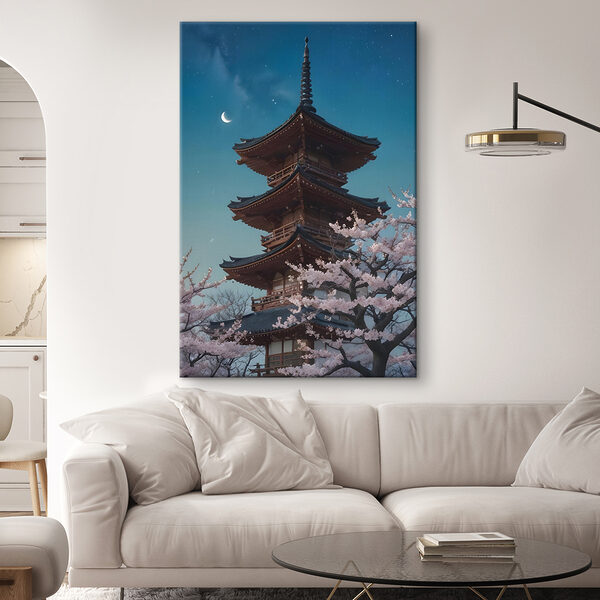 Pagoda cu flori de cireș Pagoda cu flori de cireș