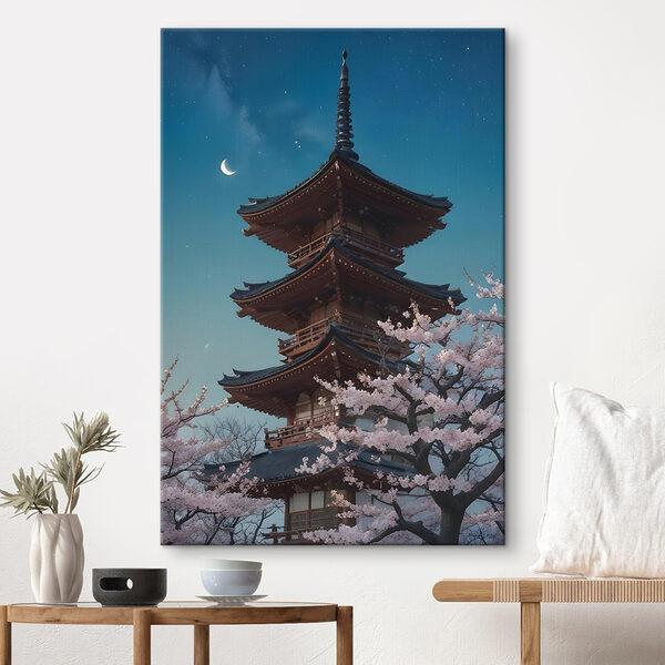 Pagoda cu flori de cireș Pagoda cu flori de cireș