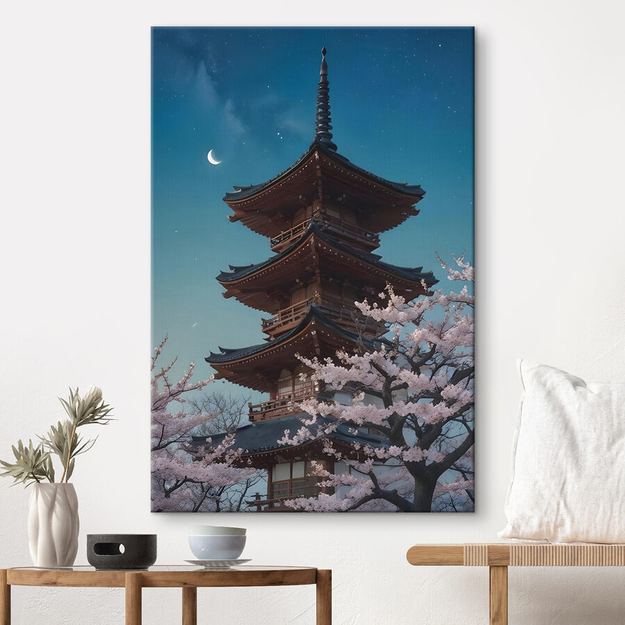 Pagoda cu flori de cireș Pagoda cu flori de cireș