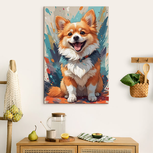 Câine cu gura deschisă Câine cu gura deschisă