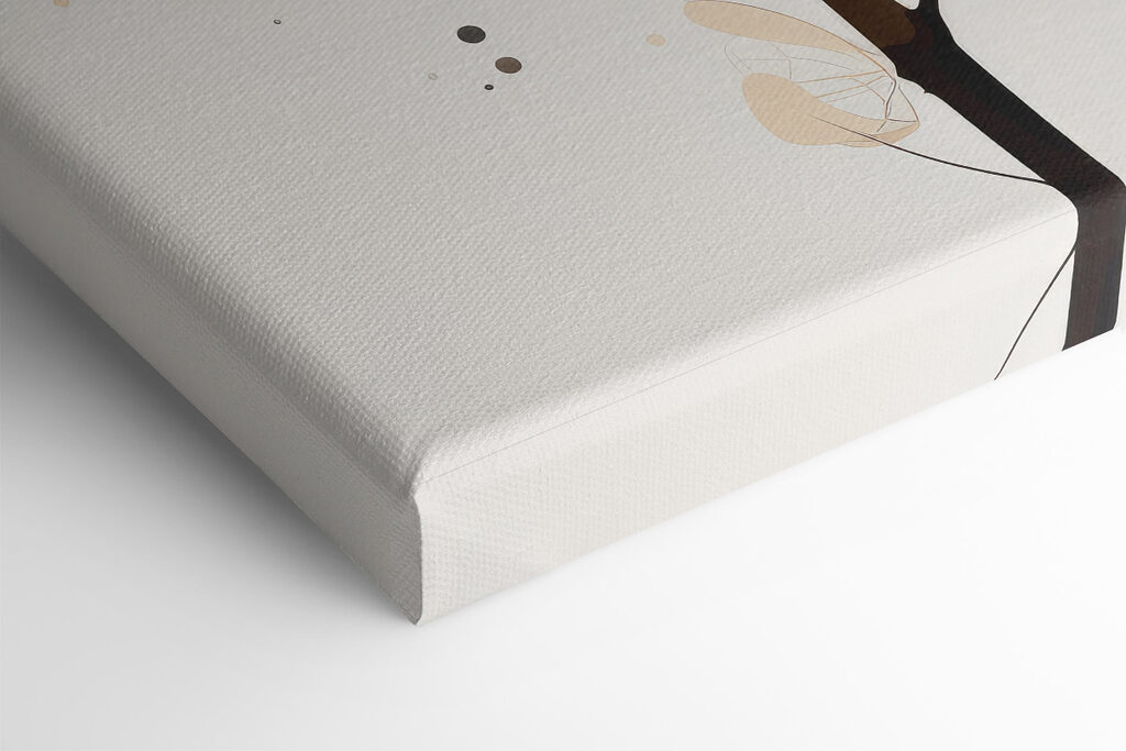 Flower with leaves and a white flower Flower with leaves and a white flower