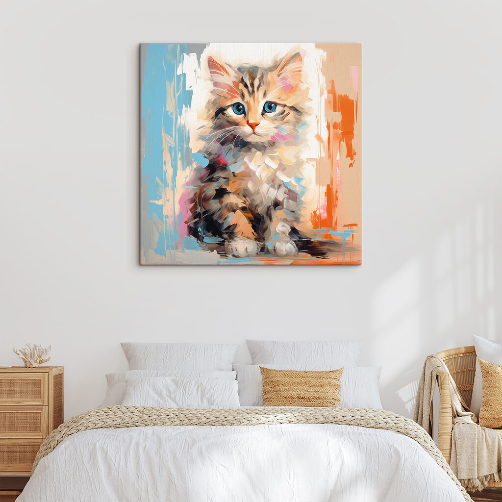 Cat with blue eyes Cat with blue eyes