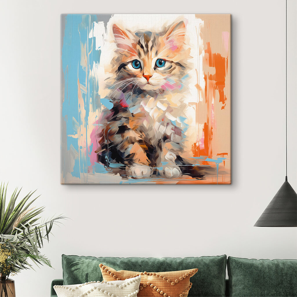 Cat with blue eyes Cat with blue eyes