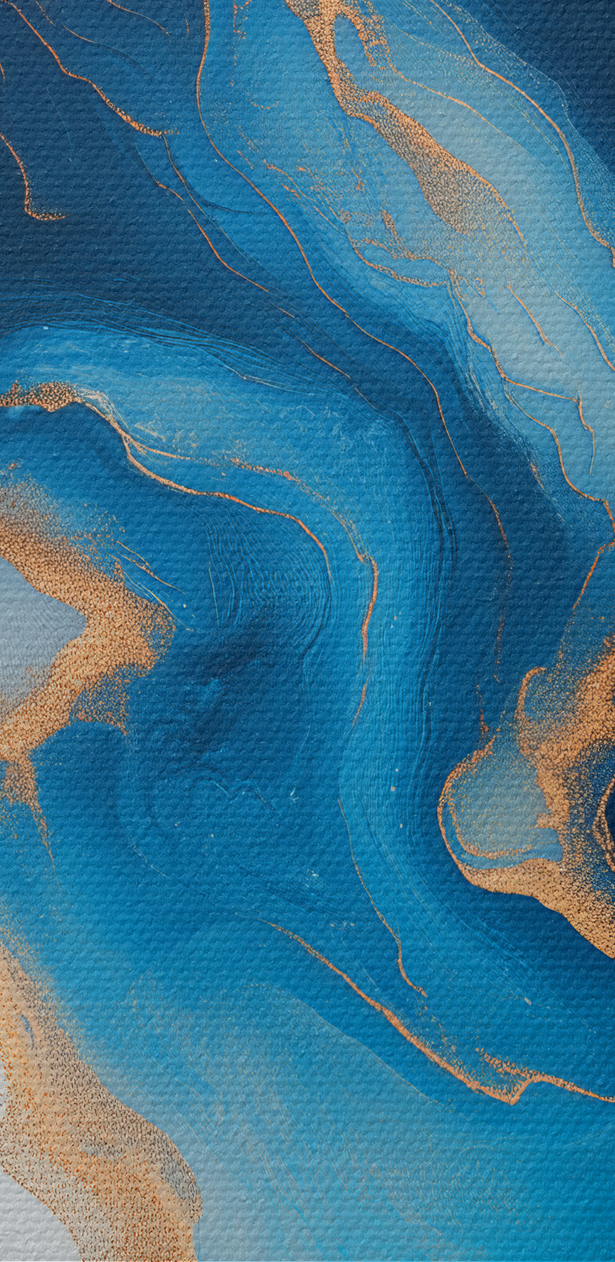 Curenți de azur într-un dans abstract